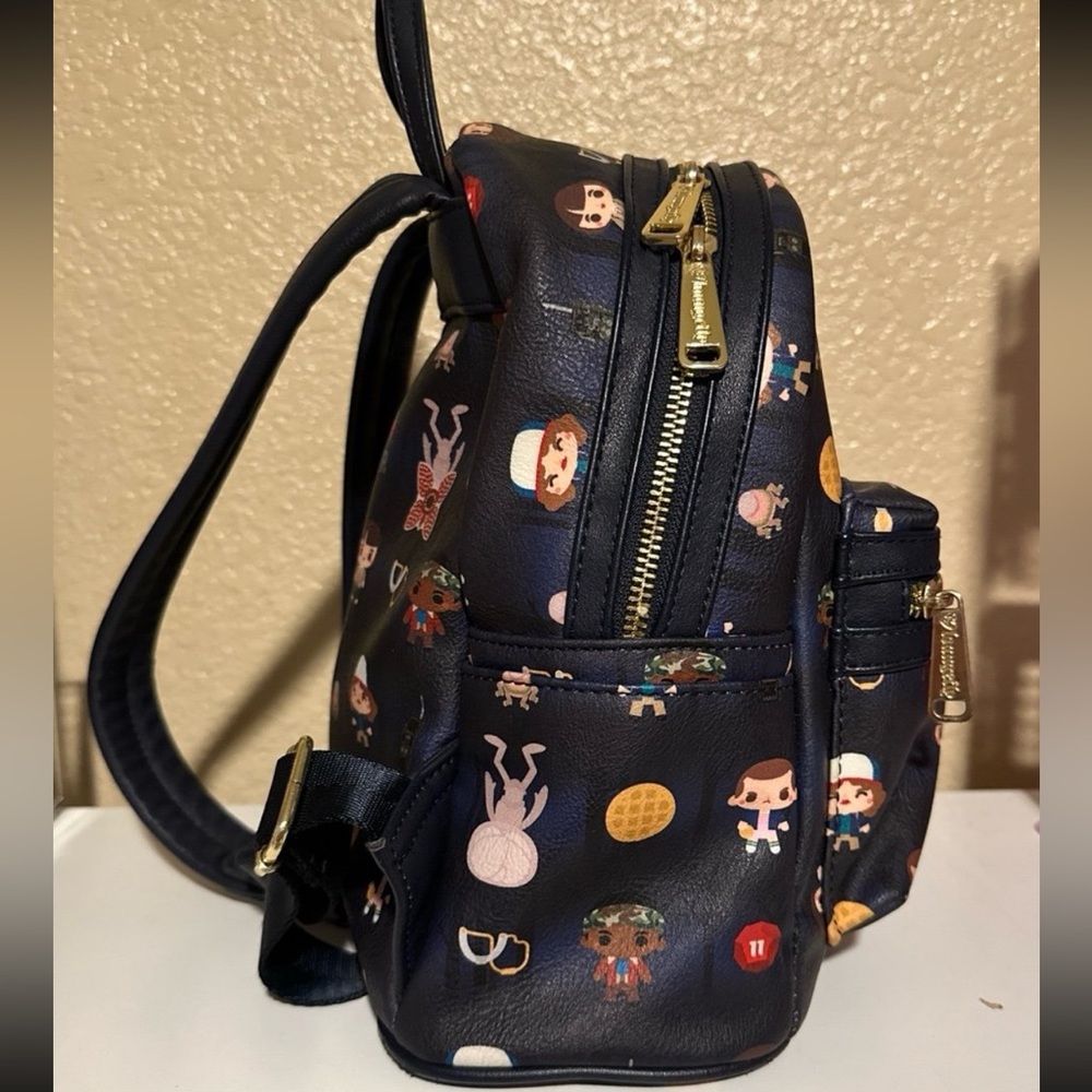 Stranger Things Loungefly Mini Backpack - Picture 2 of 12